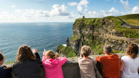 Shannon Springs Hotel_ Family at Cliffs of Moher