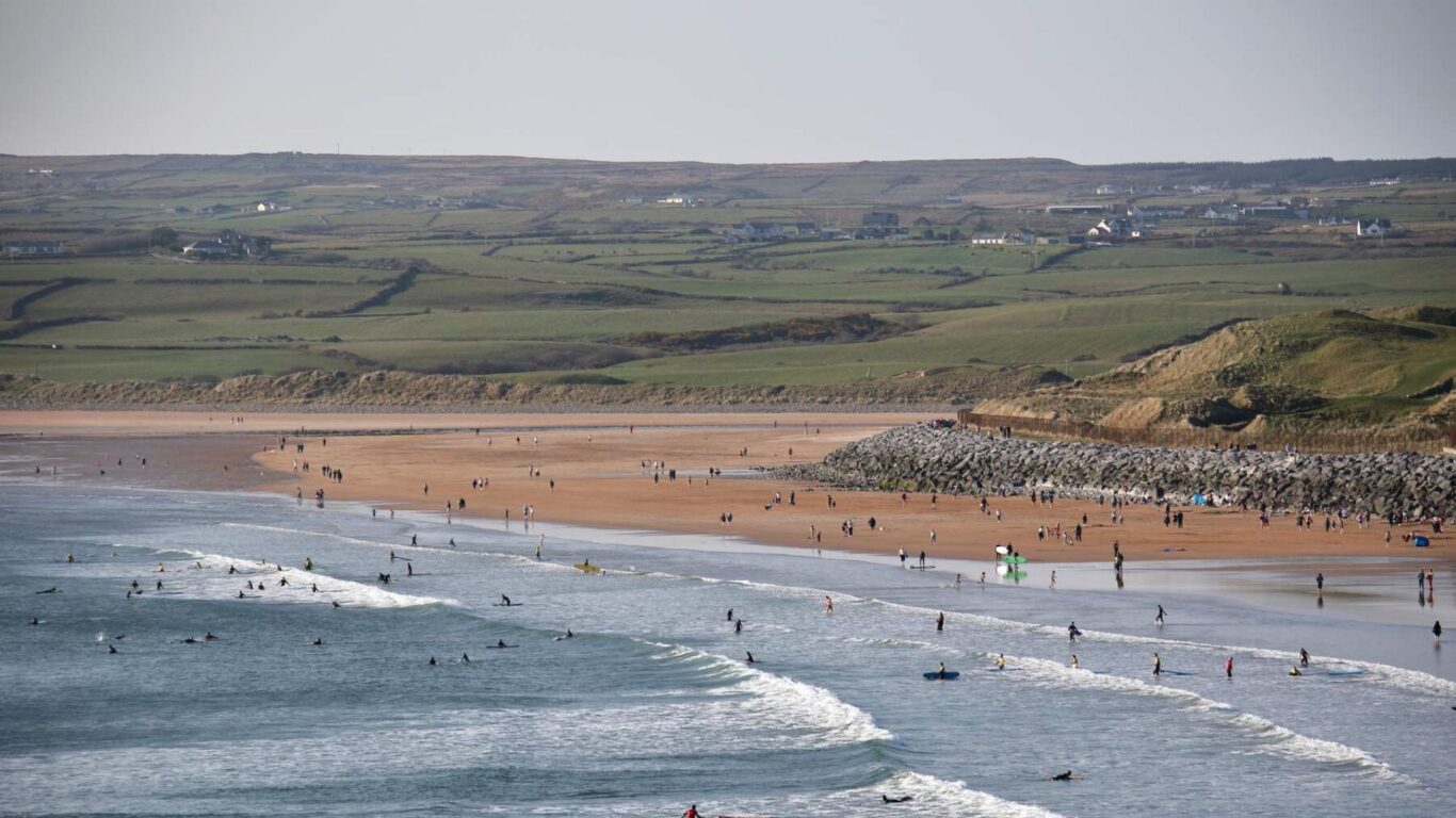 Lahinch beach, Lahinch, Co Clare ICP