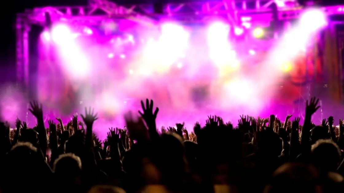 concert stock outdoor